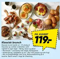 Bilka Klassisk brunch tilbud