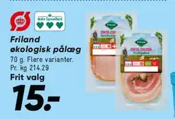 Bilka Friland økologisk pålæg tilbud