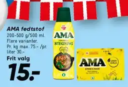 Bilka AMA fedtstof tilbud