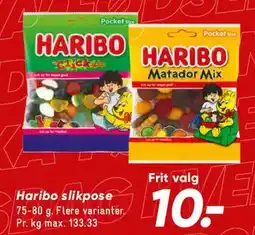 Bilka Haribo slikpose tilbud