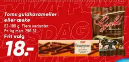 Bilka Toms guldkarameller tilbud
