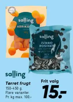 Bilka Tørret frugt tilbud