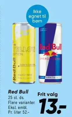 Bilka Red Bull tilbud