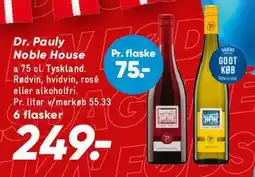 Bilka Dr. Pauly Noble House (6 flasker) tilbud