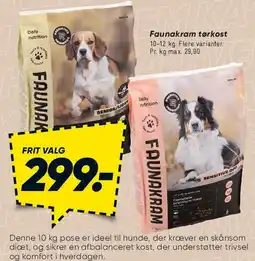Bilka Faunakram tørkost (pose) tilbud