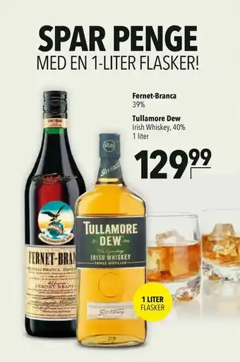 Citti Fernet-Branca, Tullamore Dew tilbud