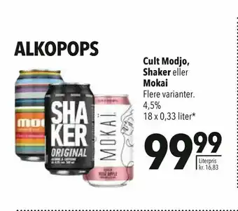 Citti Cult Modjo eller Shaker Mokai tilbud