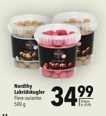 Citti Nordthy Lakridskugler tilbud