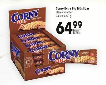 Citti Corny Extra Big Müslibar tilbud