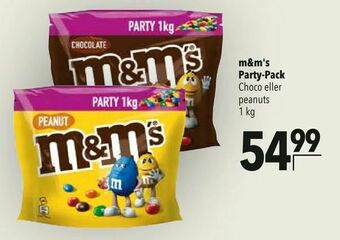 Citti m&m's Party-Pack tilbud