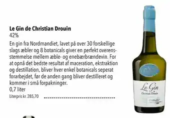 Citti Le Gin de Christian Drouin tilbud