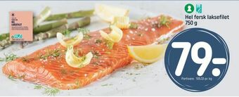 REMA 1000 Hel fersk laksefilet tilbud