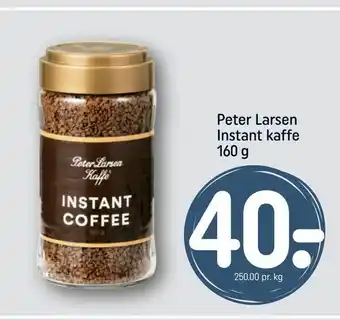 REMA 1000 Peter Larsen Instant kaffe tilbud