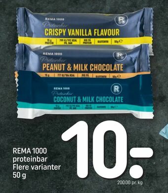 REMA 1000 REMA 1000 proteinbar tilbud