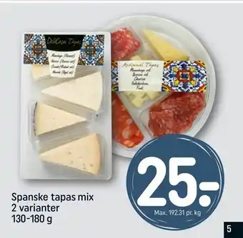 REMA 1000 Spanske tapas mix tilbud