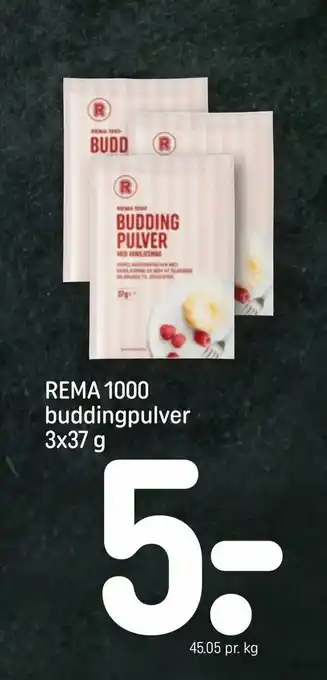 REMA 1000 REMA 1000 buddingpulver tilbud