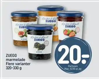 REMA 1000 ZUEGG marmelade tilbud