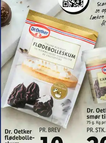 SPAR Dr. Oetker flødebolle skum tilbud
