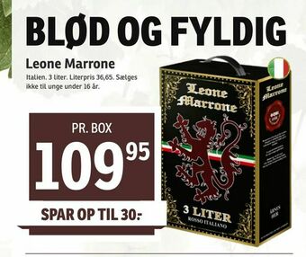 SPAR Leone Marrone tilbud