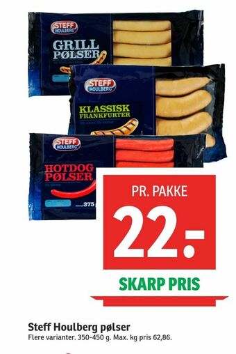 SPAR Steff Houlberg pølser tilbud