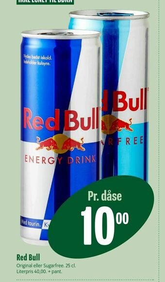 Min Købmand Red Bull tilbud