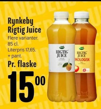 Min Købmand Rynkeby Rigtig Juice tilbud