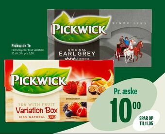 Min Købmand Pickwick Te tilbud