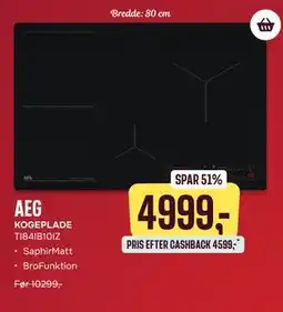 Skousen AEG KOGEPLADE TI84IB10IZ tilbud