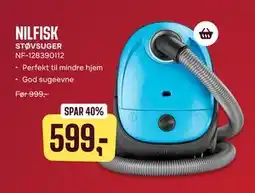 Skousen NILFISK STØVSUGER NF-128390112 tilbud