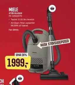 Skousen MIELE STØVSUGER MI-12562070 tilbud