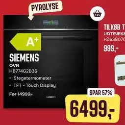 Skousen SIEMENS OVN HB774G2B3S tilbud