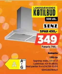 Power Senz køkkenugn tilbud