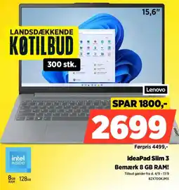 Power Lenovo IdeaPad Slim 3 tilbud