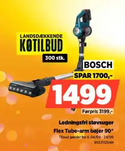 Power Bosch Ledningsfri støvsuger tilbud