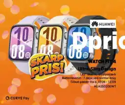 Power Huawei Watch Fit 4 tilbud