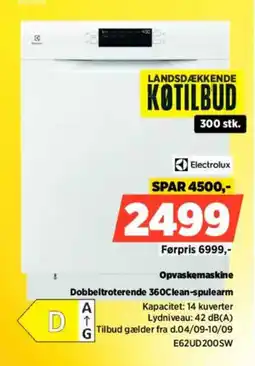 Power Electrolux Opvaskemaskine tilbud