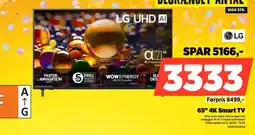 Power LG 65" 4K Smart TV tilbud