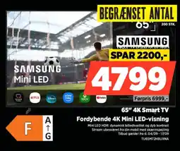 Power Samsung 65" 4K Smart TV tilbud