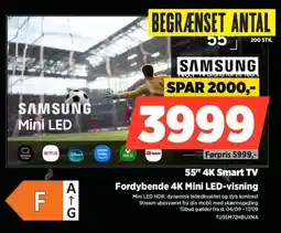 Power Samsung 55" 4K Smart TV tilbud