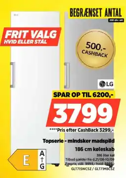 Power LG køleskab tilbud