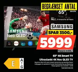 Power Samsung 65" 4K Neo QLED TV tilbud