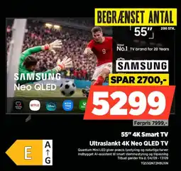 Power Samsung 55" 4K Smart TV tilbud