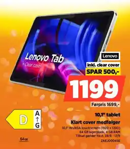 Power Lenovo Tab tilbud