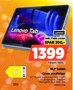 Power Lenovo Tab tilbud