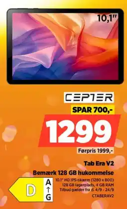 Power Cepter Tab Era V2 tilbud