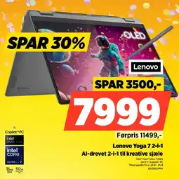 Power Lenovo Yoga 7 2-i-1 tilbud