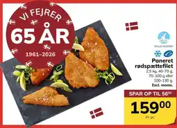 Dagrofa Food Service Polar Seafood Paneret rødspættefilet tilbud