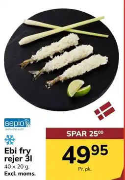 Dagrofa Food Service Sepio Ebi fry rejer tilbud