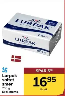 Dagrofa Food Service Lurpak saltet smør tilbud
