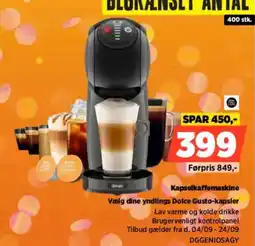 Power Dolce Gusto kaffemaskine tilbud
